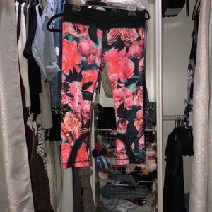 Lululemon floral leggings